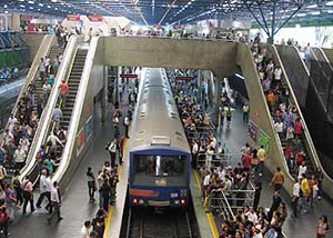 Estação do Metrô Palmeiras Barra Funda